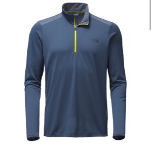 The North Face Mountain Athlete Versitas Quarter-Zip stripe Top Men's L